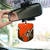 NFL - Cleveland Browns Air Freshener 2-pk 2.75 x 3.5 - Browns Primary Logo, 61567