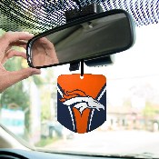 Denver Broncos 2 Pack Air Freshener, 61569