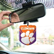 Clemson Tigers 2 Pack Air Freshener, 61607