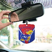 Kansas Jayhawks 2 Pack Air Freshener, 61615