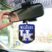 University of Kentucky Air Freshener 2-pk 2.75 x 3.5 - "UK" Logo & Wordmark, 61617