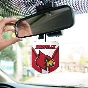 Louisville Cardinals 2 Pack Air Freshener, 61619
