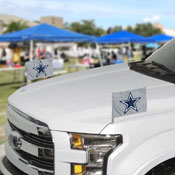 Dallas Cowboys Ambassador Car Flags - 2 Pack Mini Auto Flags, 4in X 6in - Star Primary Logo, 61864