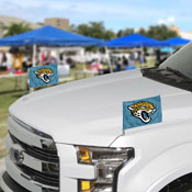 Jacksonville Jaguars Ambassador Car Flags - 2 Pack Mini Auto Flags, 4in X 6in, 61869