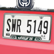 New York Jets Embossed License Plate Frame, 6.25in x 12.25in, 61961