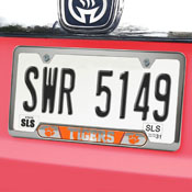 Clemson Tigers Embossed License Plate Frame, 6.25in x 12.25in, 61976