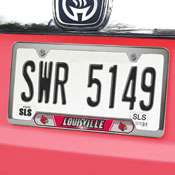 Louisville Cardinals Embossed License Plate Frame, 6.25in x 12.25in, 61984