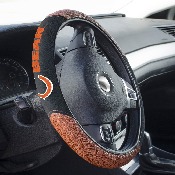 NFL - Chicago Bears Sports Grip Steering Wheel Cover 14.5 to 15.5 - Primary Logo and Wordmark, 62088