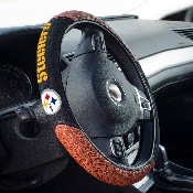 Pittsburgh Steelers Football Grip Steering Wheel Cover 15