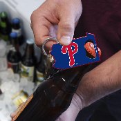 MLB - Philadelphia Phillies Keychain Bottle Opener 3 x 3 - 