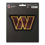 Washington Commanders Commanders 3D Decal Sticker, 62794