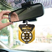 Boston Bruins 2 Pack Air Freshener, 63172