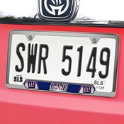 New York Giants Embossed License Plate Frame, 6.25in x 12.25in, 63188