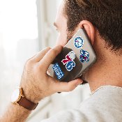 Philadelphia 76ers 12 Count Mini Decal Sticker Pack, 63262