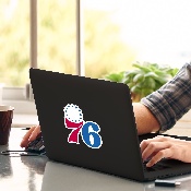 Philadelphia 76ers Matte Decal Sticker, 63264