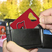 University of Louisville Credit Card Style Bottle Opener - 2 x 3.25, 63351
