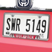 NC State Wolfpack Embossed License Plate Frame, 6.25in x 12.25in, 63366