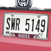Texas A&M Aggies Embossed License Plate Frame, 6.25in x 12.25in, 63368