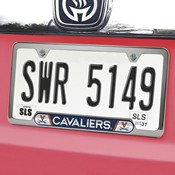 Virginia Cavaliers Embossed License Plate Frame, 6.25in x 12.25in, 63370