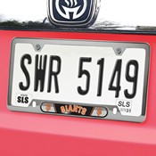 San Francisco Giants Embossed License Plate Frame, 6.25in x 12.25in, 63375