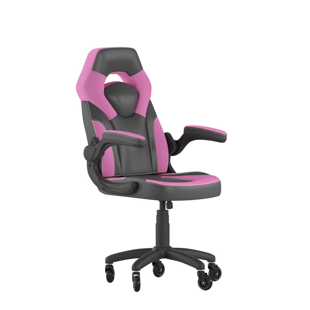 Pink roller online chair