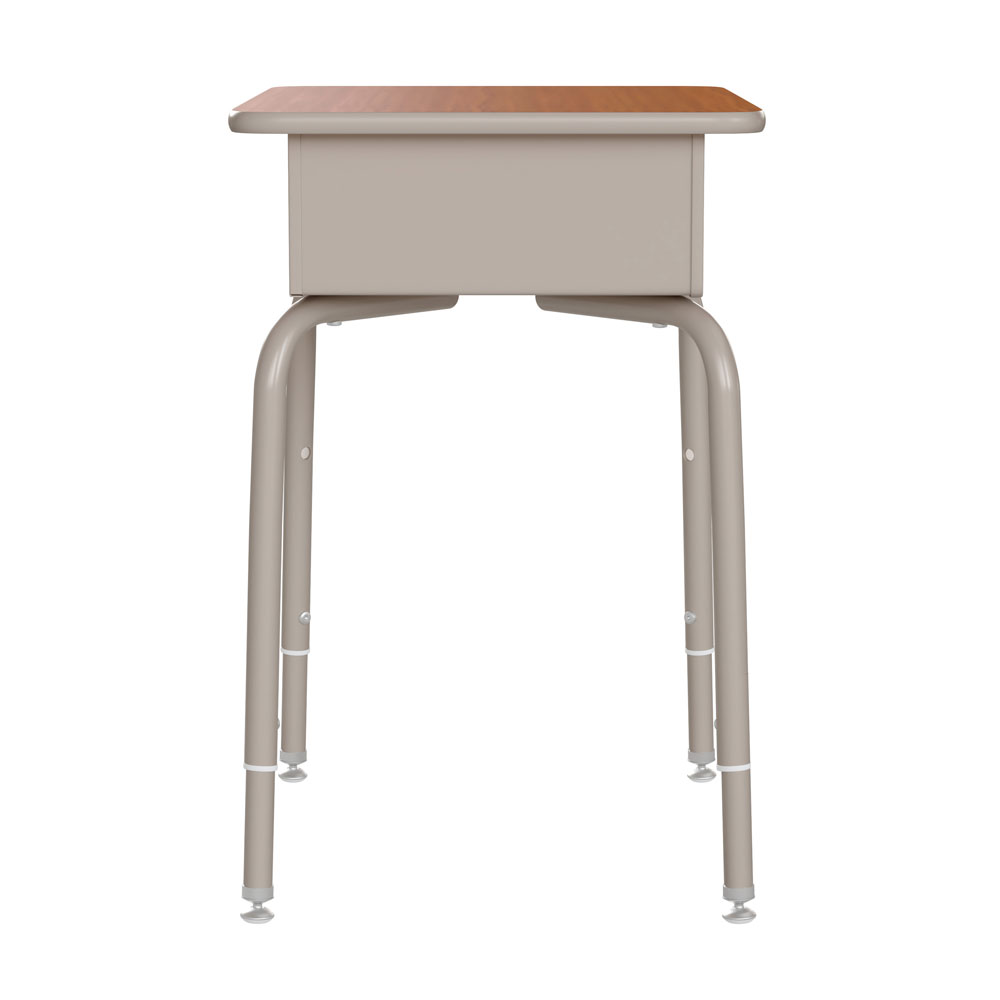 Southern Enterprises Layton Metal/glass Student Desk - White in Home Office  Desks at StudioLX