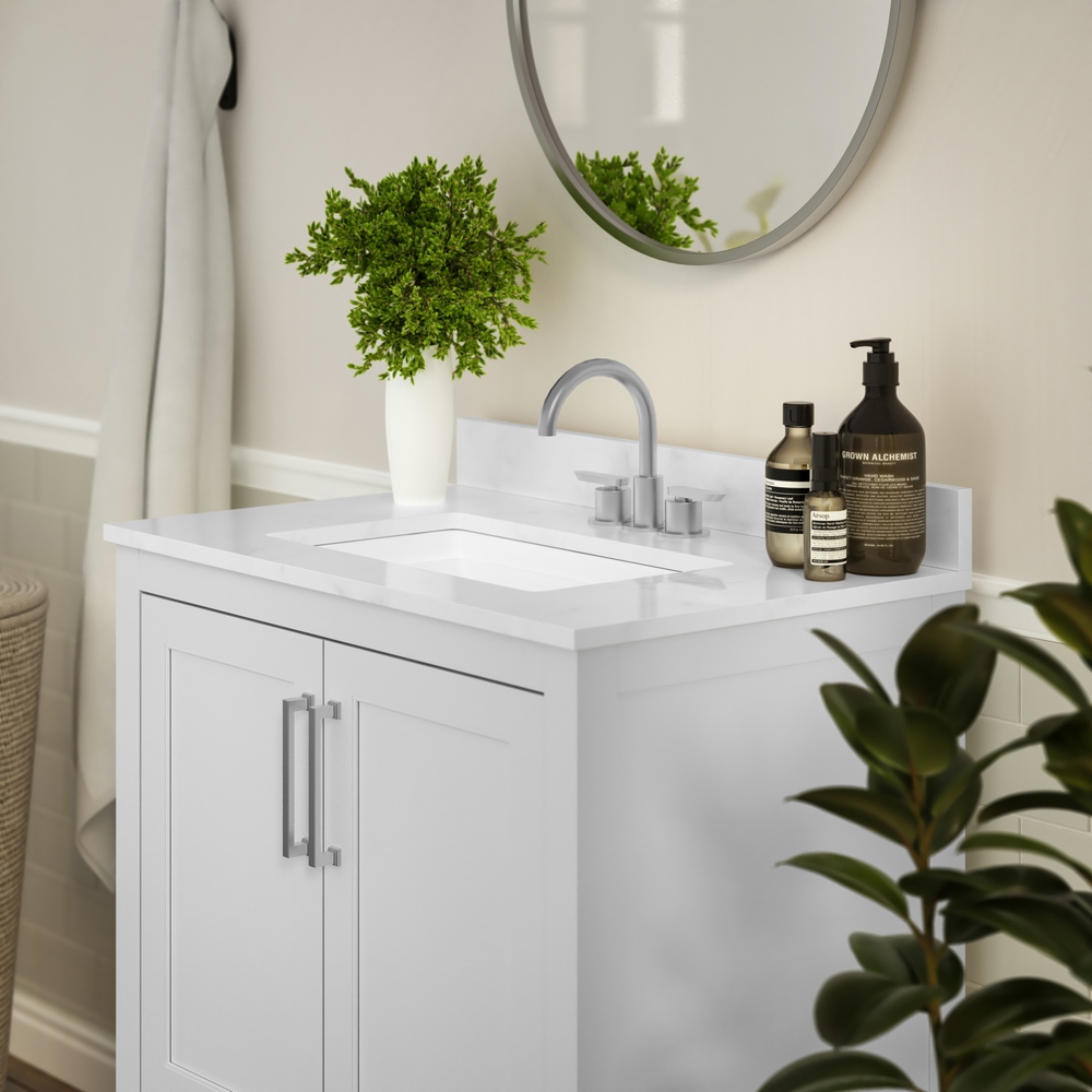 Bathroom vanity and sink deals combo 30 inch