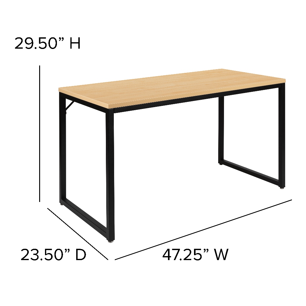 Tiverton Industrial Modern Desk Commercial Grade Office Computer