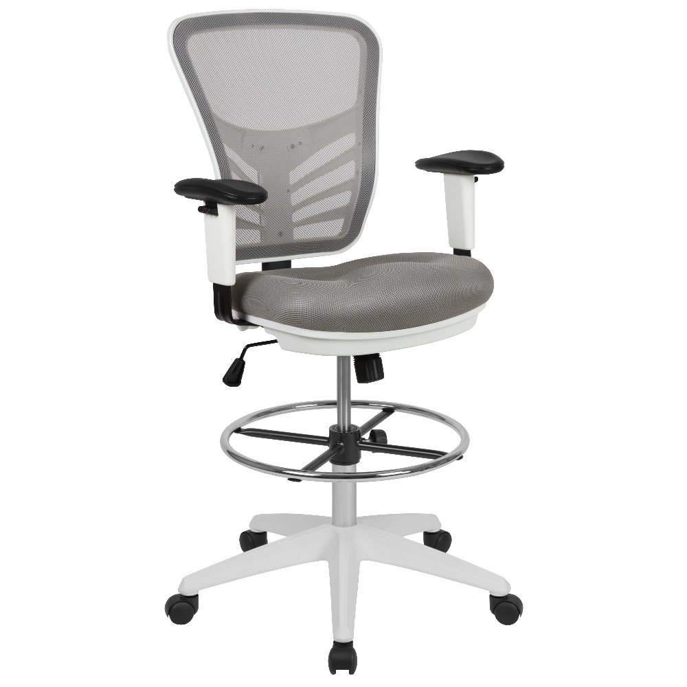 Light gray office chair online