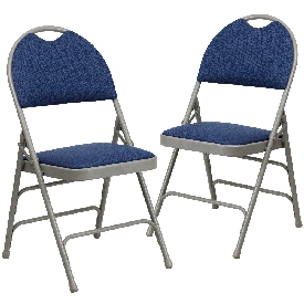 2 Pk. HERCULES Series Ultra-Premium Triple Braced Navy Fabric Metal Folding Chair with Easy-Carry Handle, 2-HA-MC705AF-3-NVY-GG 2 Pk. HERCULES Series Ultra-Premium Triple Braced Navy Fabric Metal Folding Chair with Easy-Carry Handle, 2-HA-MC705AF-3-NVY-GG