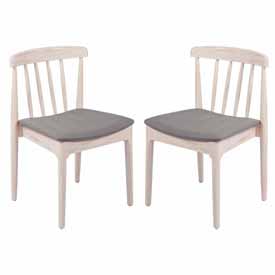 Chester Set of 2 Commercial Grade Solid Wood Antique White Dining Chairs with Curved Spindle Backrests and Beige Vinyl Seats, 2-XU-DG-W0359-ANTWHT-GG Chester Set of 2 Commercial Grade Solid Wood Antique White Dining Chairs with Curved Spindle Backrests and Beige Vinyl Seats, 2-XU-DG-W0359-ANTWHT-GG