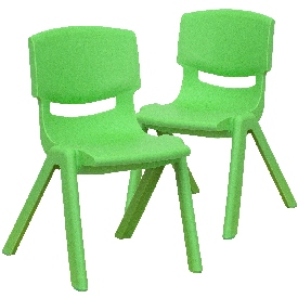 2 Pack Green Plastic Stackable School Chair with 12" Seat Height, 2-YU-YCX-001-GREEN-GG 2 Pack Green Plastic Stackable School Chair with 12" Seat Height, 2-YU-YCX-001-GREEN-GG