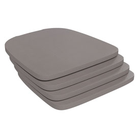 Perry Set of 4 Poly Resin Wood Seat with Rounded Edges for Colorful Metal Chairs and Stools in Gray, 4-JJ-SEA-PL01-GY-GG Perry Set of 4 Poly Resin Wood Seat with Rounded Edges for Colorful Metal Chairs and Stools in Gray, 4-JJ-SEA-PL01-GY-GG