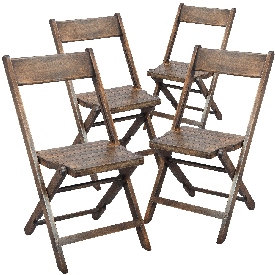 Slatted Wood Folding Special Event Chair - Antique Black, Set of 4, 4-WFC-SLAT-AB-GG Slatted Wood Folding Special Event Chair - Antique Black, Set of 4, 4-WFC-SLAT-AB-GG