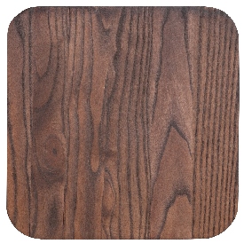 Rustic Walnut Wood Seat for Colorful Metal Barstools, CH-31320M1D-GG