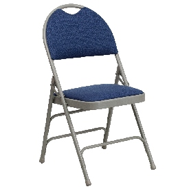 HERCULES Series Ultra-Premium Triple Braced Navy Fabric Metal Folding Chair with Easy-Carry Handle, HA-MC705AF-3-NVY-GG HERCULES Series Ultra-Premium Triple Braced Navy Fabric Metal Folding Chair with Easy-Carry Handle, HA-MC705AF-3-NVY-GG