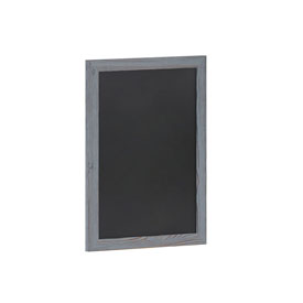 Canterbury 18" x 24" Rustic Gray Wall Mount Magnetic Chalkboard Sign, Hanging Wall Chalkboard Memo Board for Home, School, or Business, HGWA-GDIS-CRE8-062315-GG