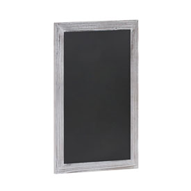 Canterbury 20" x 30" Whitewashed Wall Mount Magnetic Chalkboard Sign, Hanging Wall Chalkboard Memo Board for Home, School, or Business, HGWA-GDIS-CRE8-362315-GG