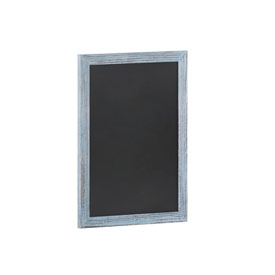 Canterbury 18" x 24" Rustic Blue Wall Mount Magnetic Chalkboard Sign, Hanging Wall Chalkboard Memo Board for Home, School, or Business, HGWA-GDIS-CRE8-652315-GG