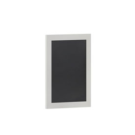 Canterbury 18" x 24" White Wall Mount Magnetic Chalkboard Sign, Hanging Wall Chalkboard Memo Board for Home, School, or Business, HGWA-GDIS-CRE8-954315-GG Canterbury 18" x 24" White Wall Mount Magnetic Chalkboard Sign, Hanging Wall Chalkboard Memo Board for Home, School, or Business, HGWA-GDIS-CRE8-954315-GG