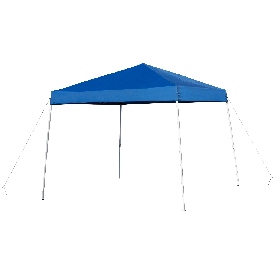 8'x8' Blue Outdoor Pop Up Event Slanted Leg Canopy Tent with Carry Bag, JJ-GZ88-BL-GG 8'x8' Blue Outdoor Pop Up Event Slanted Leg Canopy Tent with Carry Bag, JJ-GZ88-BL-GG