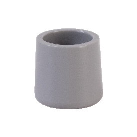 Grey Replacement Foot Cap for Plastic Folding Chairs, LE-L-3-GREY-CAPS-GG