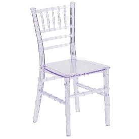Kids Crystal Transparent Chiavari Chair, LE-L-7K-CL-GG Kids Crystal Transparent Chiavari Chair, LE-L-7K-CL-GG