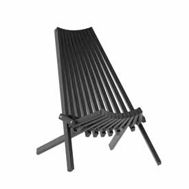 Delia Commercial Grade Indoor/Outdoor Folding Acacia Wood Chair, Low Profile Lounge for Patio, Porch, Garden, Black, LTS-0441-BK-GG Delia Commercial Grade Indoor/Outdoor Folding Acacia Wood Chair, Low Profile Lounge for Patio, Porch, Garden, Black, LTS-0441-BK-GG
