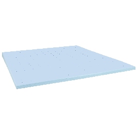Capri Comfortable Sleep 2 inch Cool Gel Memory Foam Mattress Topper - King, MR-M35-2-K-GG Capri Comfortable Sleep 2 inch Cool Gel Memory Foam Mattress Topper - King, MR-M35-2-K-GG