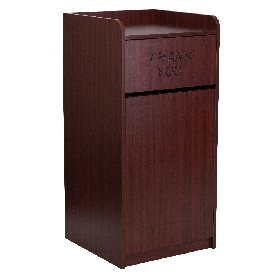 Wood Tray Top Receptacle in Mahogany, MT-M8520-TRA-MAH-GG Wood Tray Top Receptacle in Mahogany, MT-M8520-TRA-MAH-GG