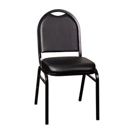 HERCULES Series Commercial Grade 500 LB. Capacity Dome Back Stacking Banquet Chair in Black Vinyl with Black Metal Frame, NG-ZG10006-BK-BK-GG HERCULES Series Commercial Grade 500 LB. Capacity Dome Back Stacking Banquet Chair in Black Vinyl with Black Metal Frame, NG-ZG10006-BK-BK-GG