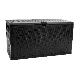 120 Gallon Plastic Deck Box - Outdoor Waterproof Storage Box for Patio Cushions, Garden Tools and Pool Toys, Black, QT-KTL-4023BK-GG 120 Gallon Plastic Deck Box - Outdoor Waterproof Storage Box for Patio Cushions, Garden Tools and Pool Toys, Black, QT-KTL-4023BK-GG