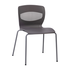 HERCULES Series Commercial Grade 770 lb. Capacity Ergonomic Stack Chair with Lumbar Support and Silver Steel Frame - Gray, RUT-NC618-GY-GG HERCULES Series Commercial Grade 770 lb. Capacity Ergonomic Stack Chair with Lumbar Support and Silver Steel Frame - Gray, RUT-NC618-GY-GG