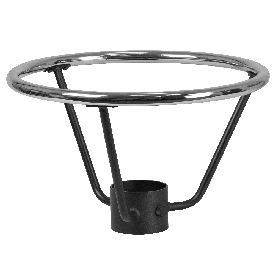 Bar Height Table Base Foot Ring with 4.25'' Column Ring - 19.5'' Diameter, XU-DG-30175-4-GG